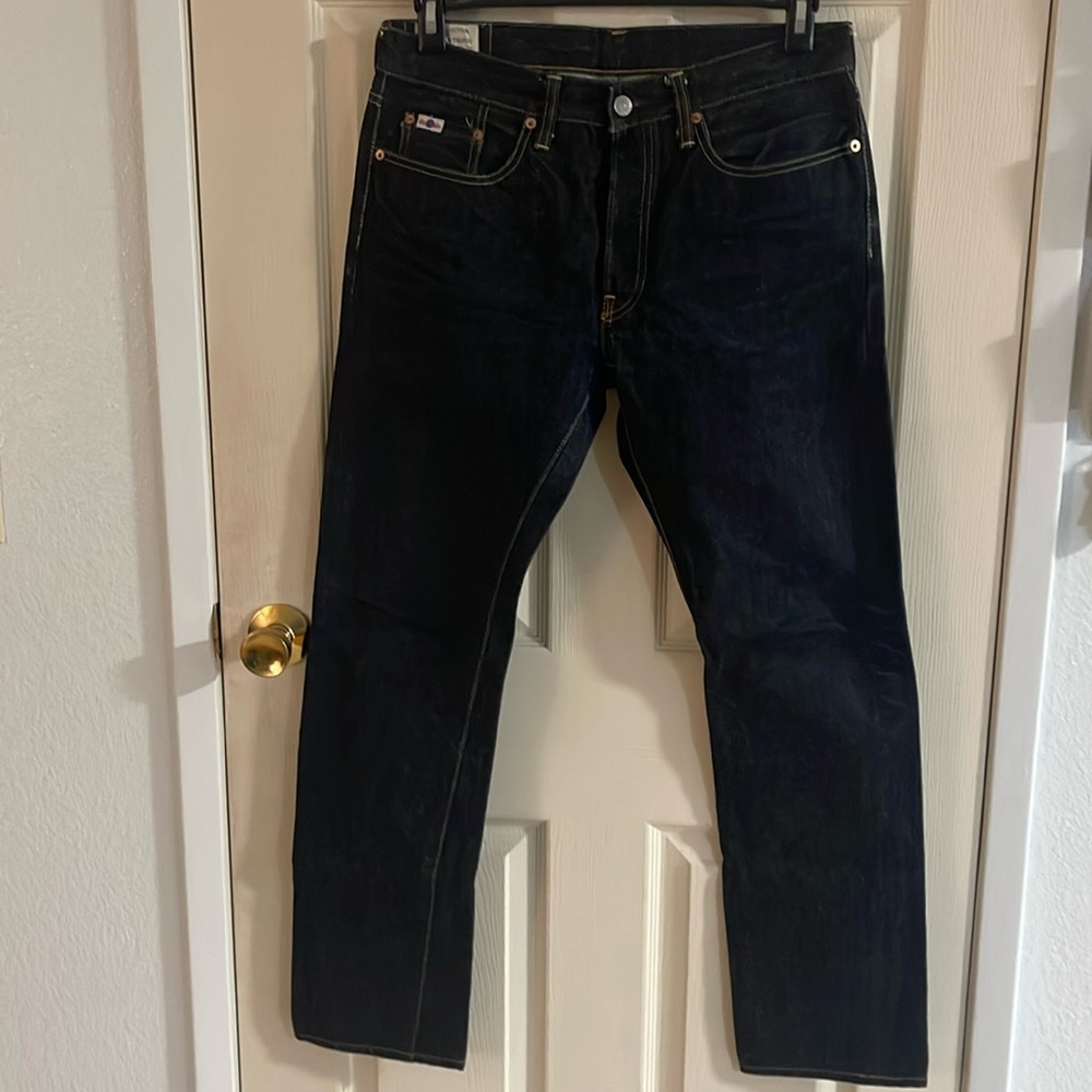 Studio D’Artisan raw selvedge denim jean men’s size 32x31 made in Japan SD-107 - Picture 5 of 10